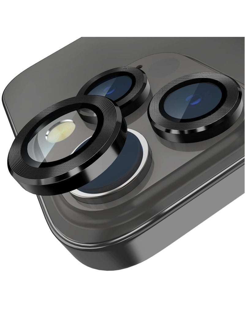 ELTRAZONE Compatible with iPhone 14 Pro/iPhone 14 Pro Max Camera Lens Protector, Anti-Scratch HD Tempered Glass Lens Screen Protection Cover - Image 1