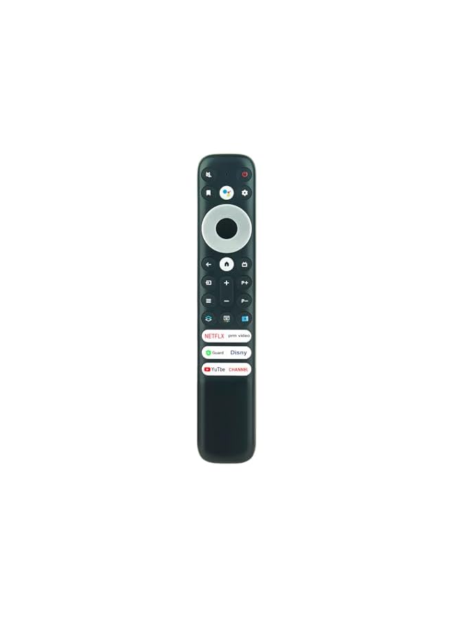 TIGER RC902V-FMRB Voice Replaced Remote Fit For TCL Smart TV 21001-000037,With short Apps: NETFLIX PRIME-VIDEO GUARD DISNEY+ YOUTUBE CHANNEL 65C831 55C831 55C631 85C735K 98C735K 75X925 sub RC902V FMR2  - Image 2