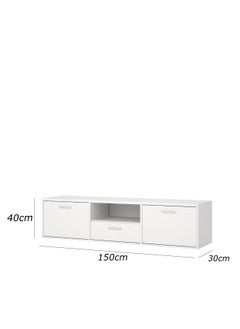 Generic Modern TV unit - height 40 cm - width 150 cm - depth 30 cm, from Furniture Store.  - Image 5