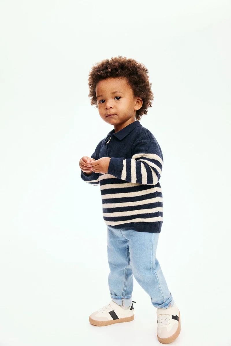 H&M Cotton polo jumper