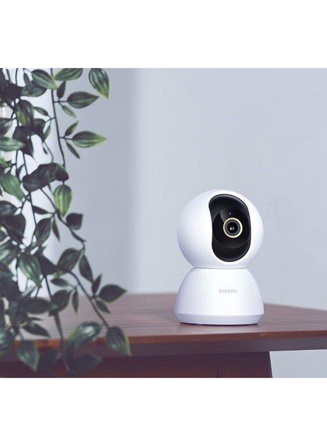 شاومي كاميرا أمان ذكية داخلية C300 بدقة 2K 3MP بيضاء - Image 5