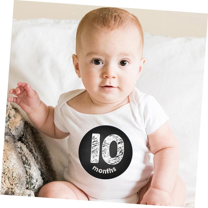 12 Month Milestone Stickers For Baby Photography Safe Material Photo Props - Image 5