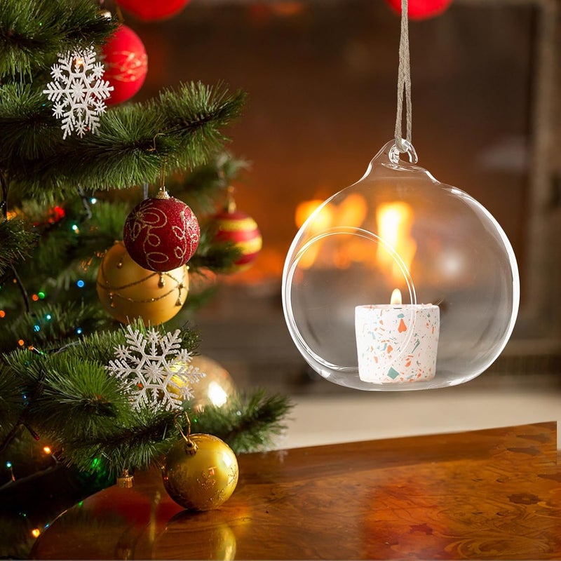Elegant multi-option build Holibanna 5pcs Hanging Glass Terrarium Baubles with 8cm Opening and 4.5cm Dual Holes, Crystal Sphere Candle Holders with 1.2m Natural Jute Rope for Home Décor and Hanging Tea Light Display Economical upgraded quality All need matching options Multi-market varied design options Affordable fast purchase options All-item unified delivery Nationwide delivery Simple multi-feature practical build Market popular practical build All user affordable trusted quality Small apartment fit Dust tight seal Easy daily handling design Wear resistant Elegant practical multi-option build Quick available purchase options Storage & transit friendly Storage burden minimized build Cross-location transit friendly build Global easy assemble picks One piece build Multi-use well optimized build Backup reserve local stock Minimal design General compatible practical design - Image 5
