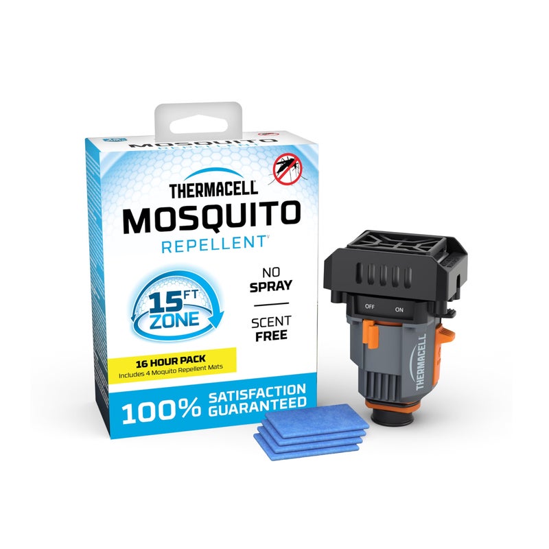Thermacell Mosquito Backpacker Repeller, Gen 2.0 with 16 Hours of Repellent; 15 Foot Zone of Mosquito Protection; Long Lasting, Deet Free Bug Spray Alternative, Scent Free - Image 1