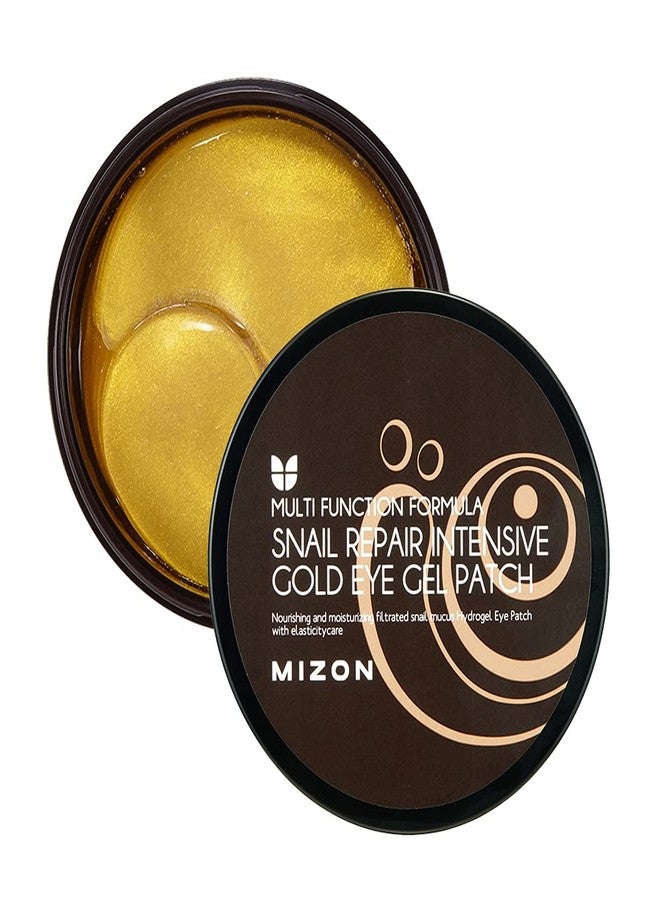 MIZON Snail Repair Intensive Gold Eye Gel Patch & All in One Snail Repair Cream. Total Anti-aging care, Moisturizing, Skin Regeneration. - Image 2