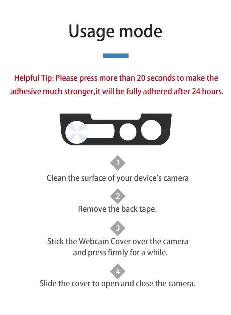 KASTWAVE Front Camera Privacy Guard Protects Privacy And Security Without Compromising Facial Recognition Compatible With Iphone 13 Iphone 13 Mini Iphone 13 Pro Iphone 13 Pro Max 2Pcs Silver - Image 5