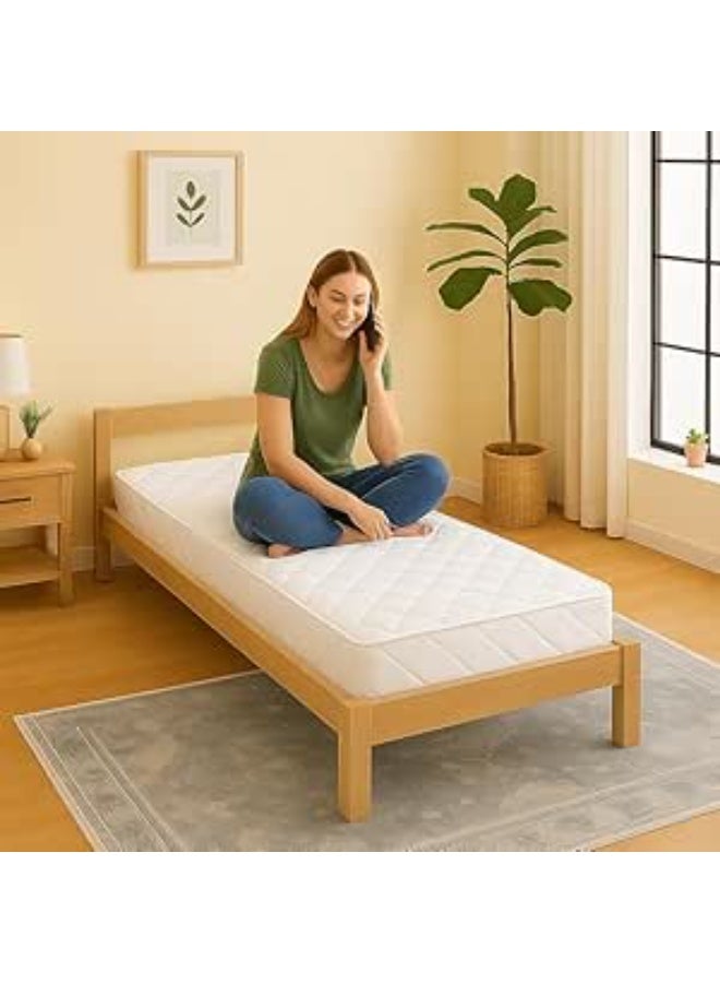 COMFY SINGLE ORTHO MEDICAL MATTRESS WHITE 190 X 90 X 10CM MEDICATED