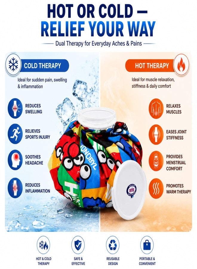 Crescent Hot & Cold Ice Pack Bag for Pain Relief (9 Inch) - Image 4