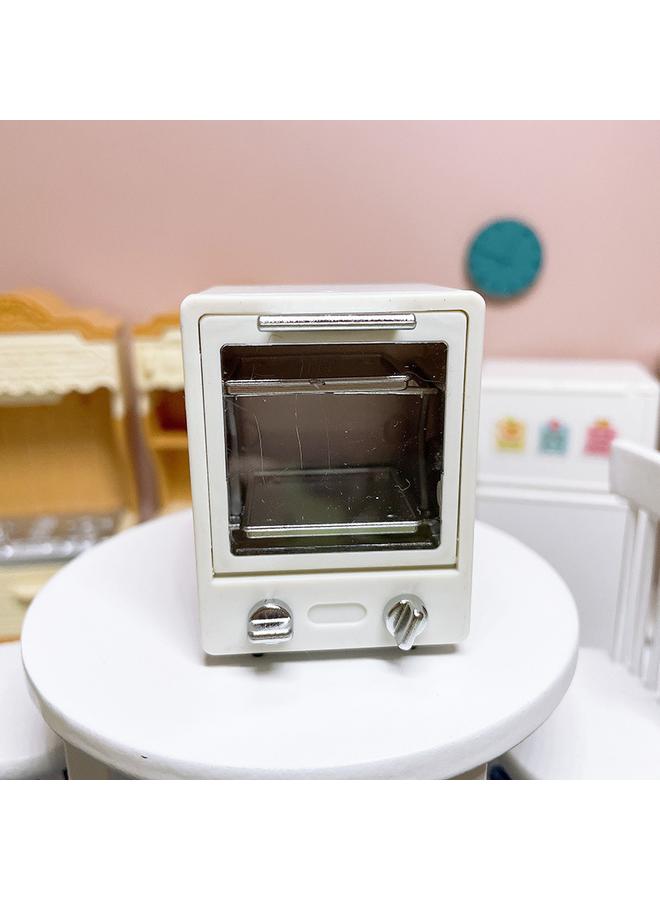 الأزرق جي دبليو بيت الدمية يلعب لعبة مطبخ صغير نموذج صغير للفرن - Image 1