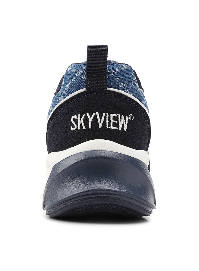 سكاي فيو حذاء رياضي نسائي للمشي على الطريق من تويد سيتي سميك ومريح وغير رسمي ومضاد للانزلاق - Image 3