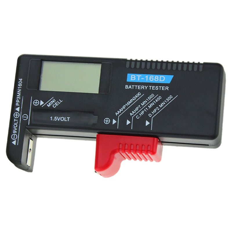 BESPORTBLE Portable Digital Battery Tester High Precision LCD Display for Home Office Travel - Image 2