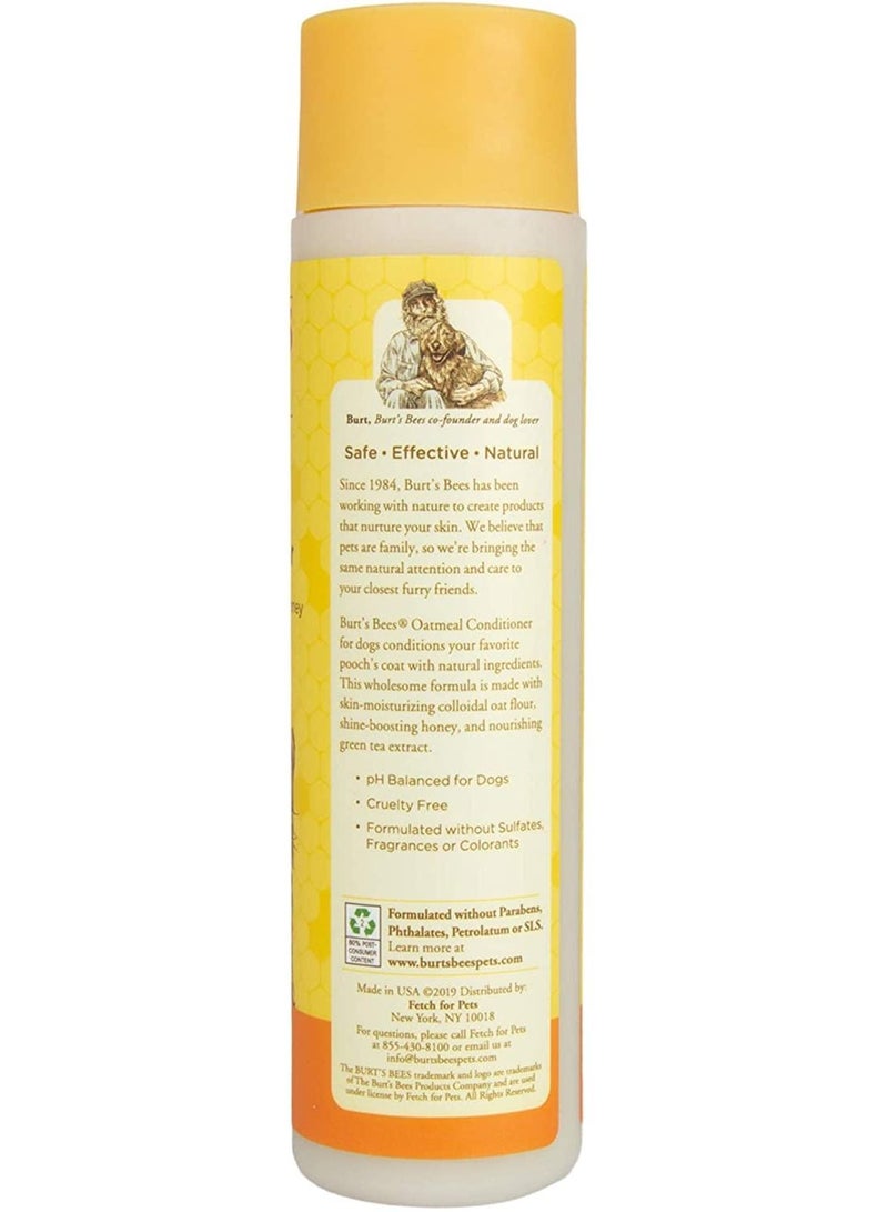 Burt's Bees for Pets for Dogs Natural Oatmeal Conditioner, 10 Ounces - Image 2