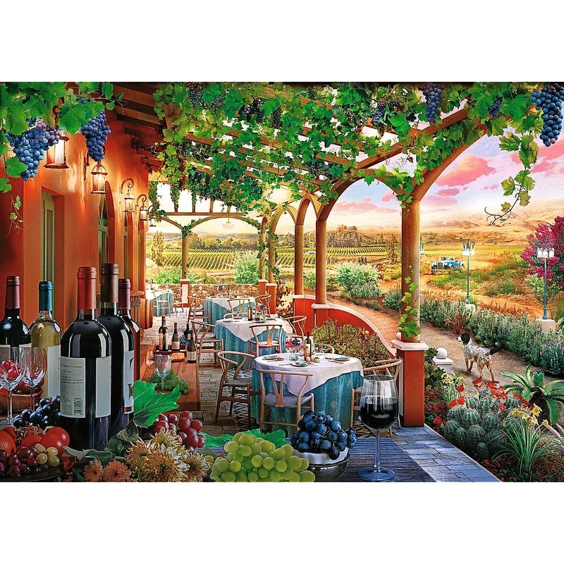 Trefl - Italian Vineyard Tea Time Puzzle 1000 Pieces - 10807 - Image 2