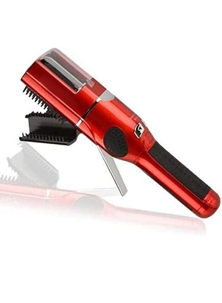 FASIZ Cordless Split End Electric Hair Styler red - Image 1