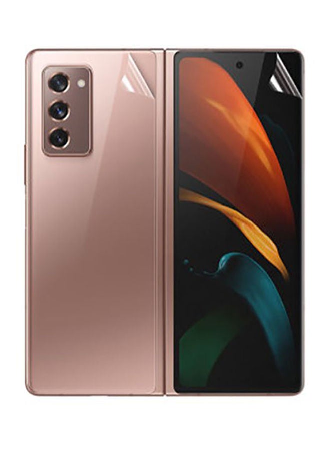 NIBEMINENT For Samsung Galaxy Z Fold 2 5G 3 In 1 Screen Protector Full Nano Clear - Image 1