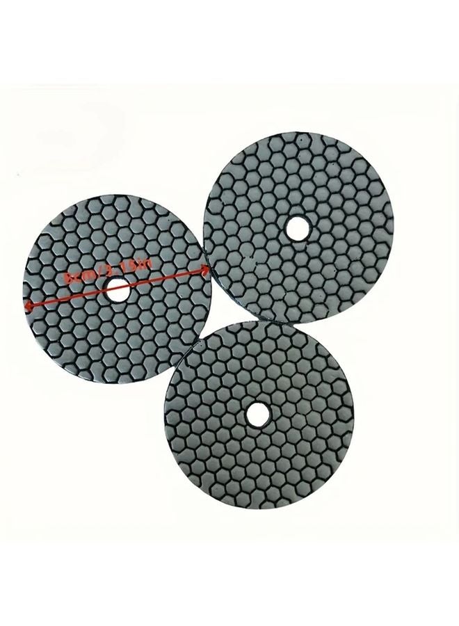 3pcs Angle Grinder Polishing Wheels Heavy Duty Dry Grinding Stones for Marble Stone Metal Wood - Image 3
