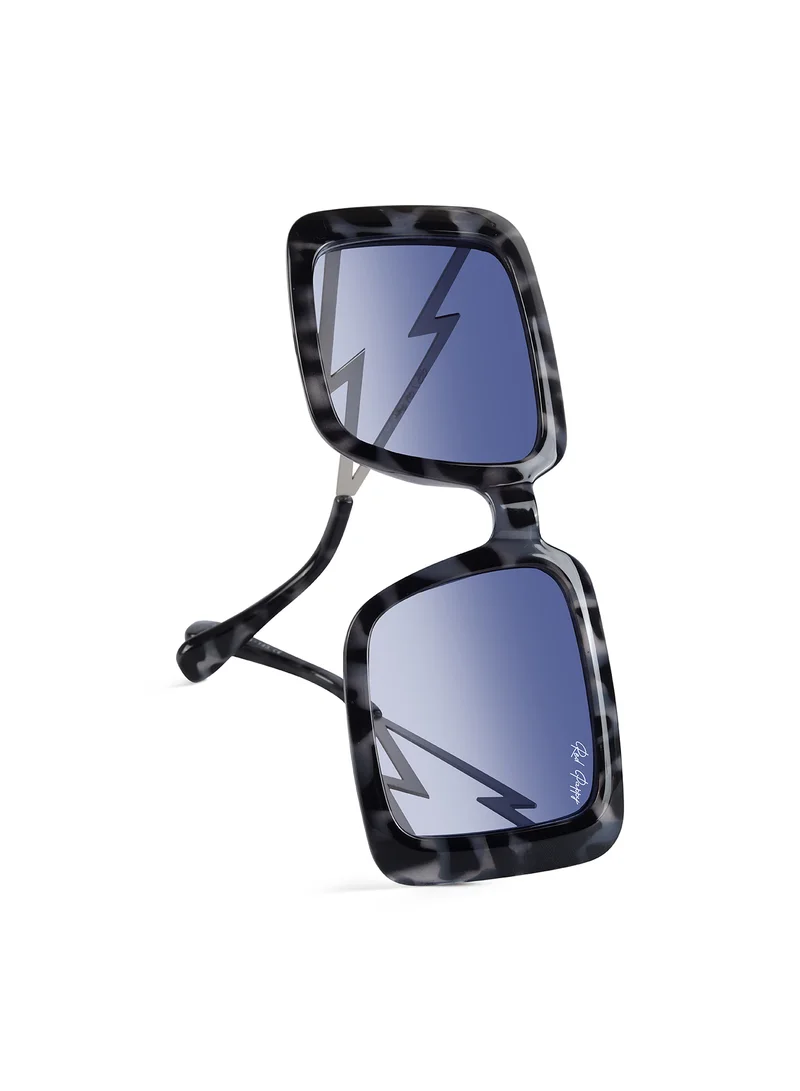 Woggles  Blue Oversized Sunglasses| 100% UV Protected| Men & Women  | Best Price UAE