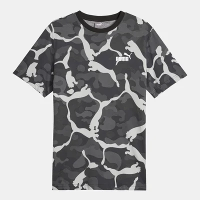 PUMA Men's ESS+ Camo Allover Print T-Shirt