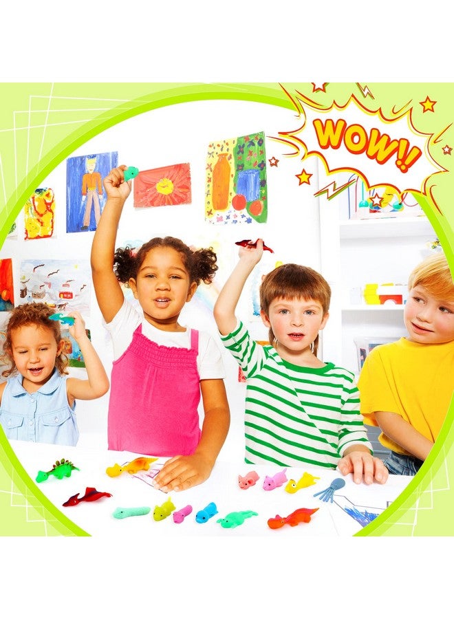 Vinsot 40 Pcs Finger Slingshot Animal Toys Animal Slingshots Catapult Toys Slingshot Chicken Slingshot Dinosaur Finger Toys Funny Flicking Chicken Toy Flying Turkey Flingers For Flying Games And Party Favors - Image 4