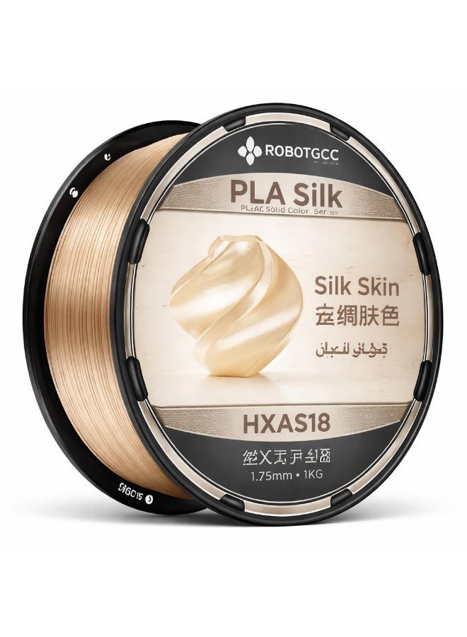 RobotGCC PLA Silk Skin Tone 3D Printer Filament, 1.75mm 1KG, Warm Silk Skin Tone for Figures, Low-Warping FDM PLA for Portraits, Dolls and Sculpture Models - Image 3