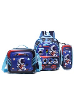 Stargold Baby Backpack 3Pcs Combo For Baby Boys With Adjustable Strap For School 12 Inch  - Image 1