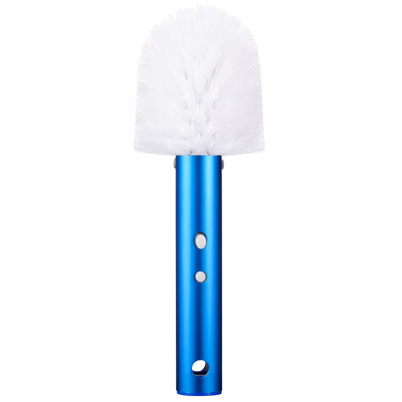 Patelai Corner and Step Pool Round Brush Pool Step and Corner Brush 180 Degree Rotation Handle Scrub Brush for Inground and Ground Swimming Pool Spa Hot Tub Standard Poles Connection 1 Piece 
