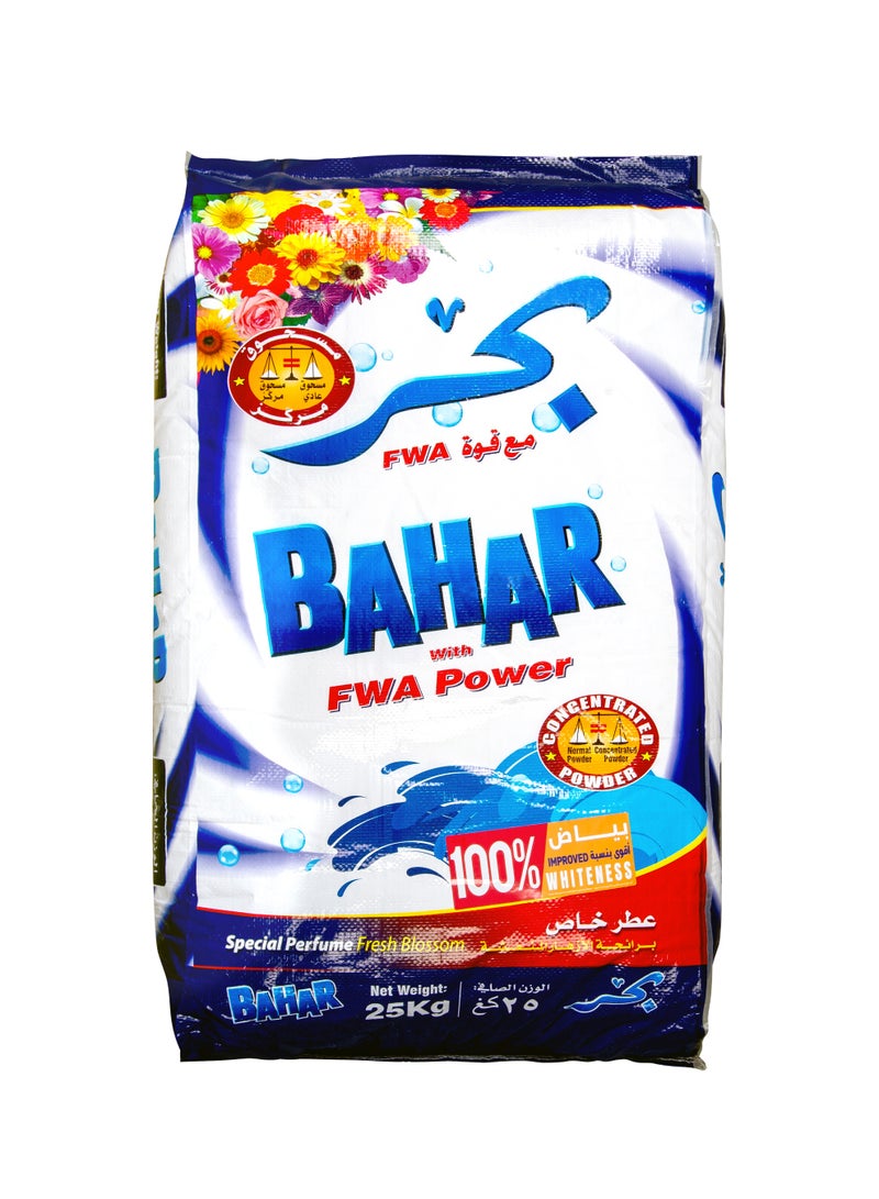 مسحوق غسيل، للاستخدامات الصناعية والمنزلية، تنظيف فعال، انتعاش يدوم طويلاً، 25 كجم