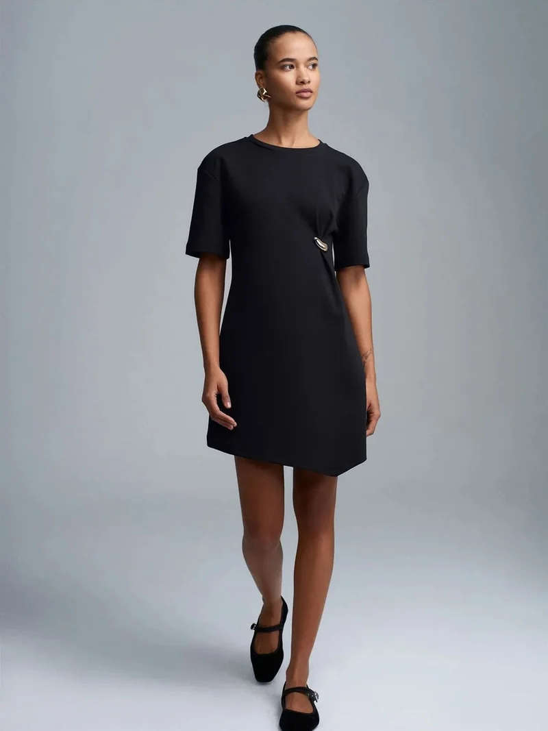 ديلفين DILVIN Women's Mini Shift Dress