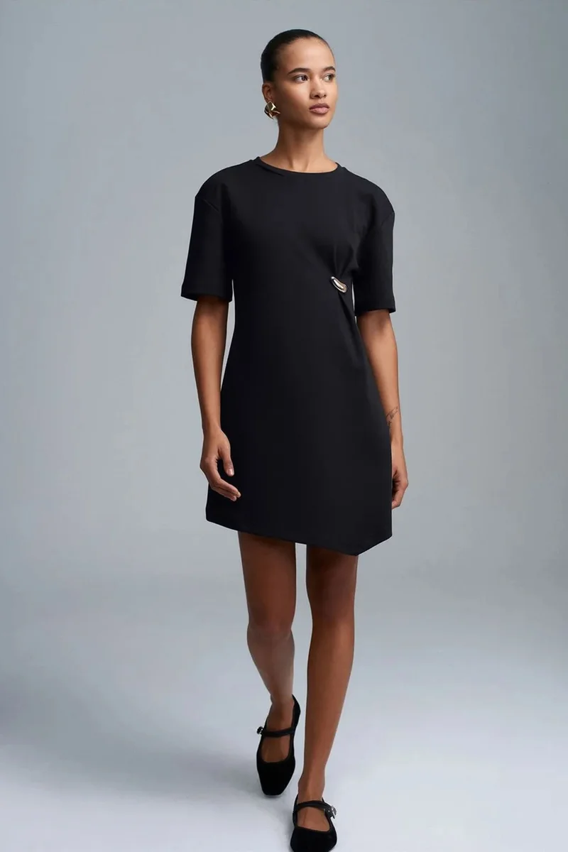 ديلفين DILVIN Women's Mini Shift Dress