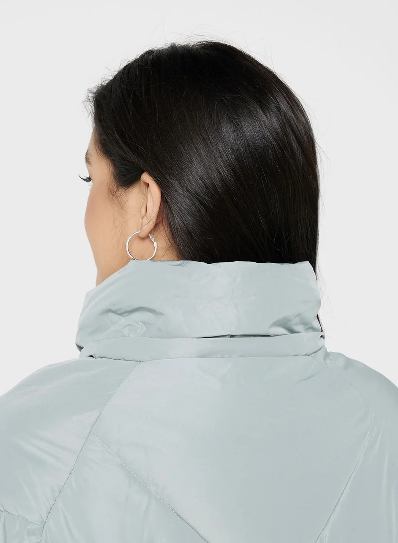 ELLA Longline Puffer Jacket