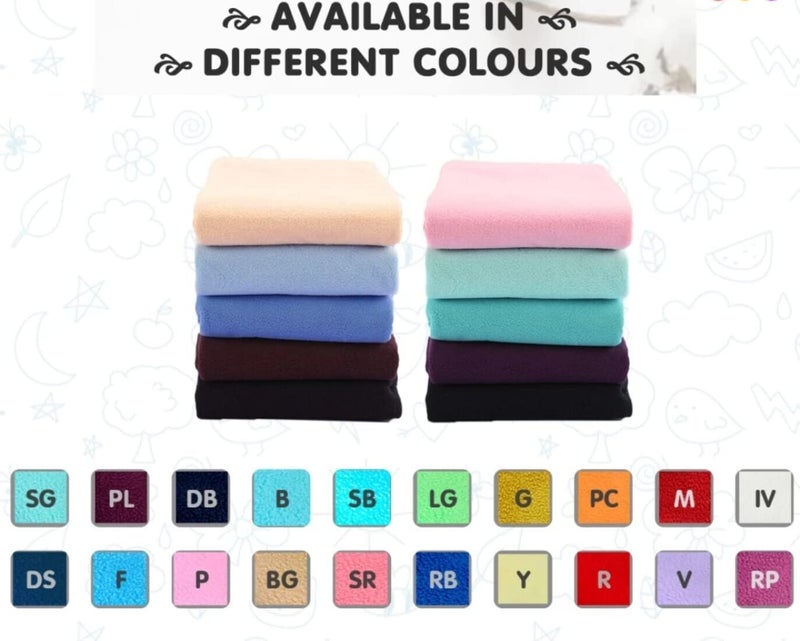 First Kick Waterproof Baby Bed ProtectorMattress Cotton Dry Sheet 100 cm X 70 cm for Born BabyKids CoffeeBeigeRed Medium Pack of 3 - Image 3