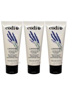 CODi 3 pcs Codi Lavender Hand  Body Lotion Nourishing and rejuvenating 33 oz 