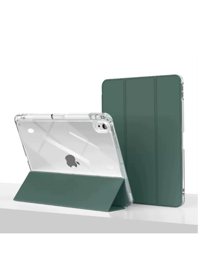 إغرين99 لـ iPad mini (2024/2021) 7th / 6th 8.3 بوصة غطاء الحالة,وسادة هوائية شفافة لمكافحة الانقطاع, غطاء واقي للجهاز اللوحي, تصميم ثلاثي الطي متعدد الزاوية, إيقاظ / نوم تلقائي, جلد ناعم, أخضر - Image 1