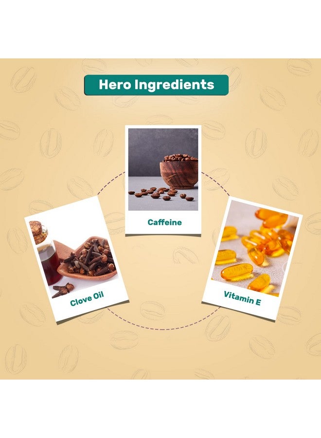 ENN Drop The Bags Under Eye Serum For Dark Circles For Women & Men With Caffeine, Clove Oil & Vitamin E Helps Reduce Dark Circle, Puffiness, Finelines, 10Ml - Image 2