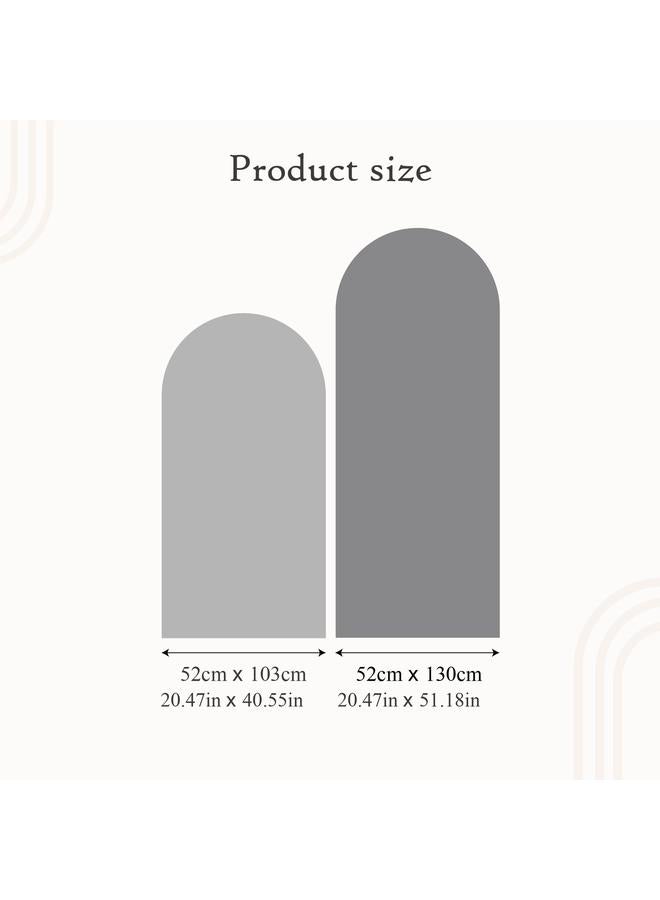 Bluejw Arched Boho Arch Cross Border Wall Stickers Solid Color Geometric Beauty Art Transformation Decorative Wallpaper JGD001-006 - Image 1