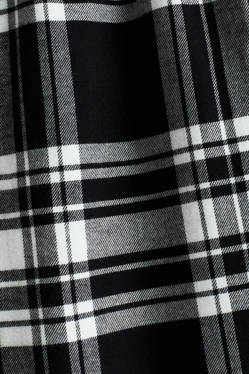 H&M Patterned flannel pyjama bottoms