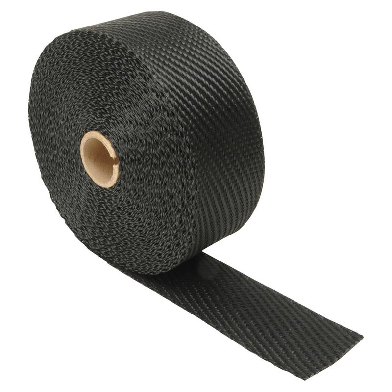 Design Engineering Black Titanium Exhaust Heat Wrap with Lava Rock Technology 2 x 100 Pliable Exhaust Wrap Tape for Exhaust Pipes Withstands 1800F Direct Heat 2500F Intermittent Heat