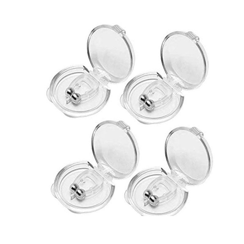 Nose Clip Anti-Snoring Silicone Anti-Snoring Mini Magnetic Anti-Snoring Nose Clip - Image 4
