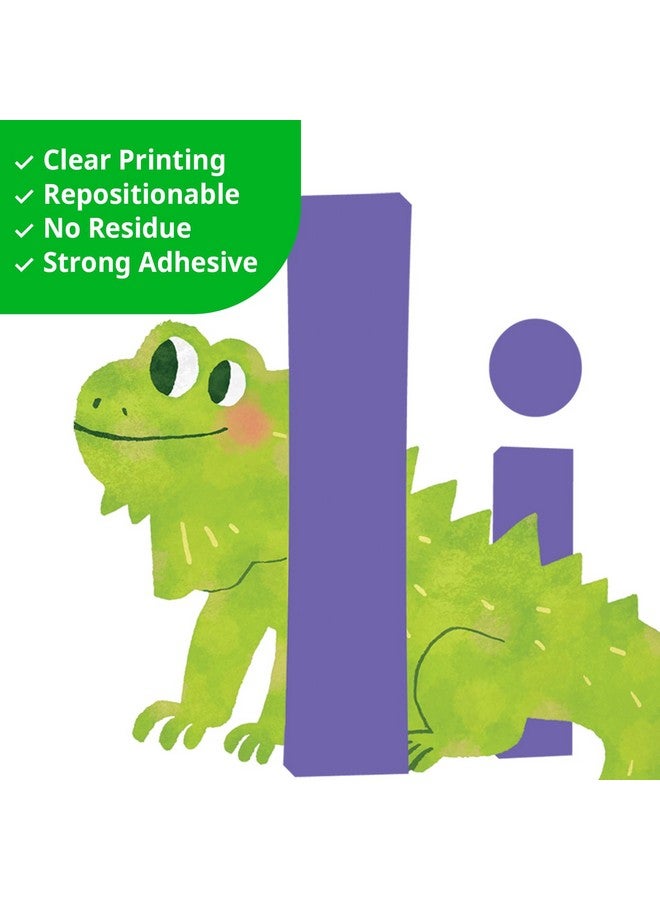 DECOWALL DS9-8091 Alphabet Numbers Crayon Wall Stickers Decals Kids Peel and Stick Removable Room Décor Letter ABC Classroom playroom Decorations - Image 5