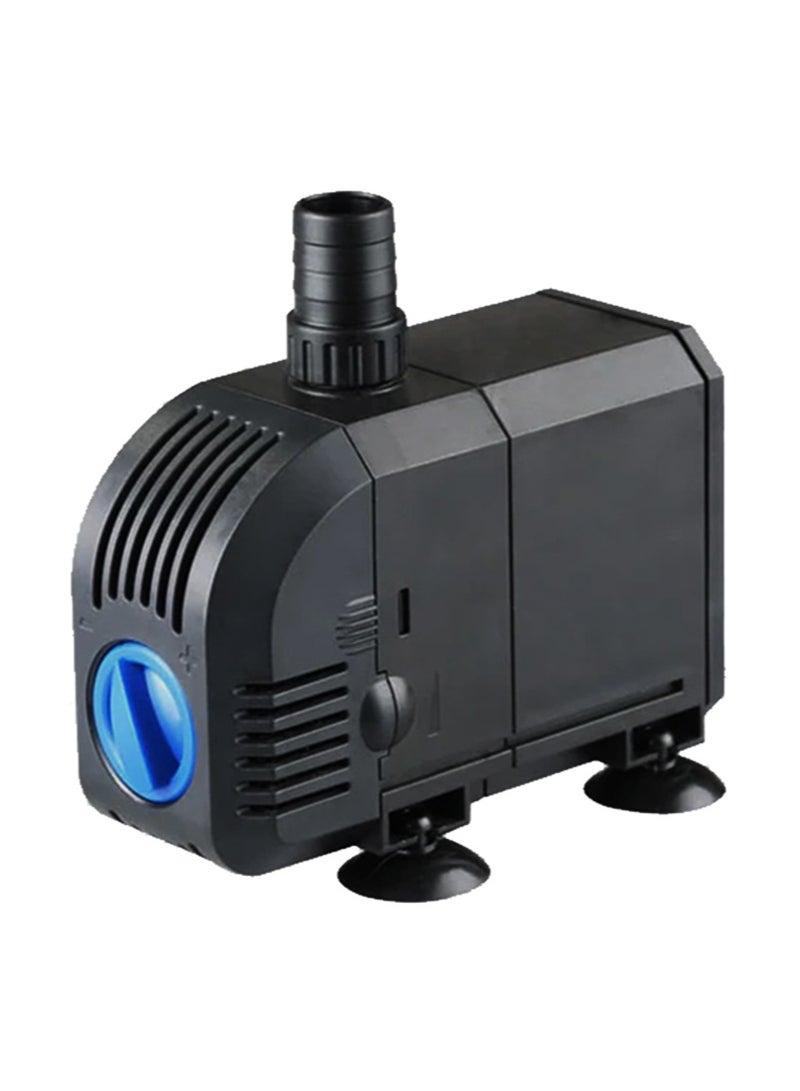 هينجبو مضخة نافورة مضخة مياه غاطسة لحديقة نافورة حوض أسماك مروحة تبريد المياه بما في ذلك إسفنجة الترشيح HJ-2200 60 هرتز - Image 1