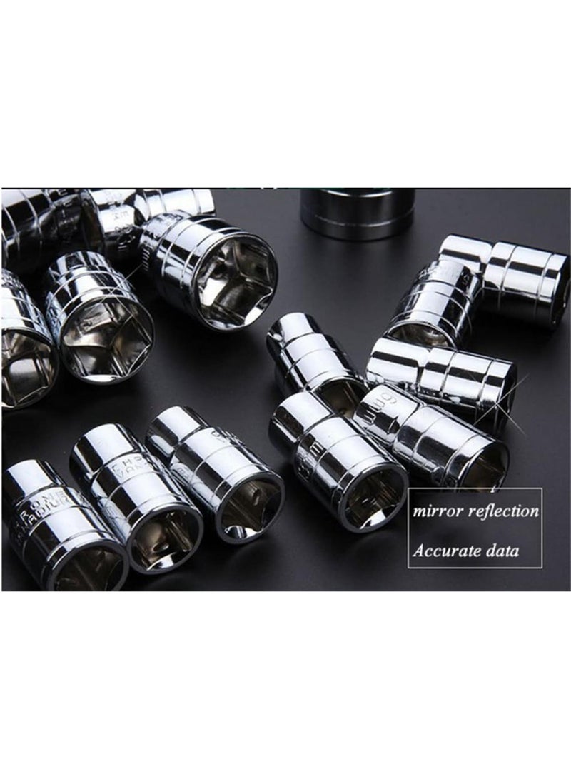 GGOOT 39 Socket Spanner Set Car Repair Car Brand  Dimension Combination Kit Hardware Toolbox Ratchet Spanner Set - Image 4