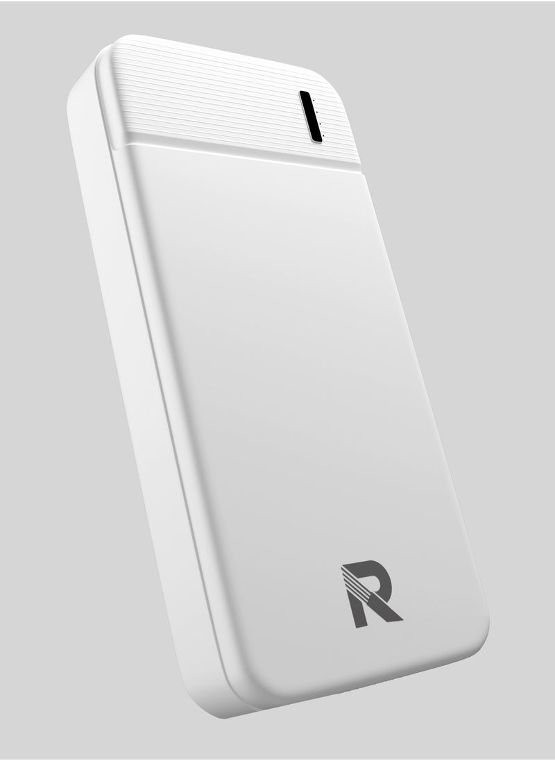 RAFFAE - 20000mAh High-Speed Charging Technology Power Bank, LED indicator, Power Bank with Tesla Cell 25W USB C, Micro Port and Dual USB Ports for Charging iPhone 15/15 Pro/15 Pro Max/14/13/12, Samsung, etc - Image 1