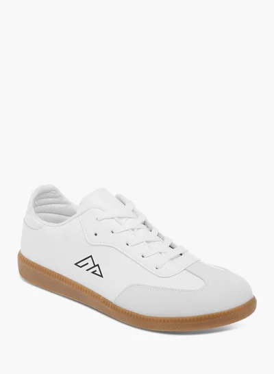 Oaklan by Shoexpress Mens Panelled Sports Shoes With Lace-Up Closure