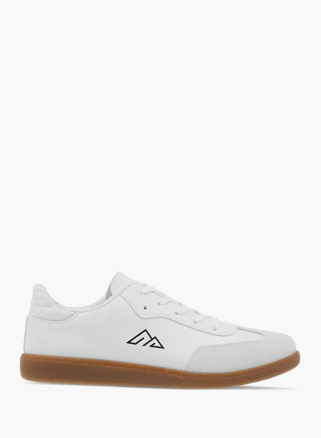 Oaklan by Shoexpress Mens Panelled Sports Shoes With Lace-Up Closure