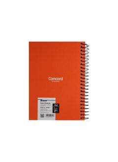 Bravo New Concord Notebook medium size 165x232mm- 7 Subjects - Orange  - Image 2