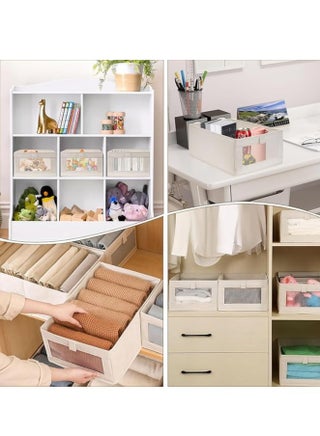 4 Pcs Wardrobe Clothes Organizer Foldable Clothes Storage Box Organizer Clothing Closet Visible Drawer Organizers Wardrobe Clothing Organizer - view 4