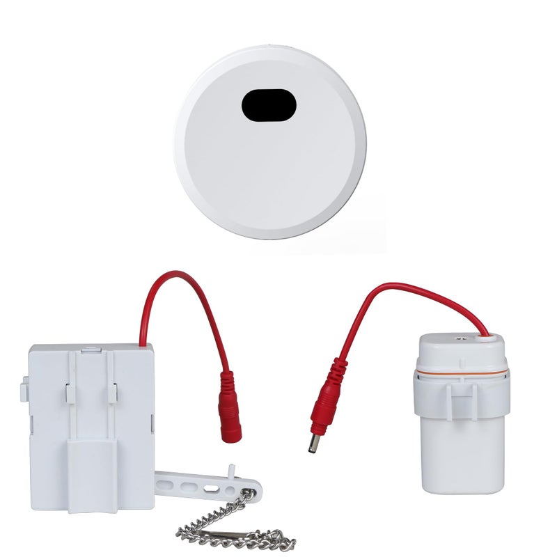 KERDE Automatic Toilet Flusher Kit Touchless Motion Sensor Flush for Toilet 12 Sensor Range BatteryPowered Easy Install Compatible with Most Toilets CN27B KERDE - Image 2