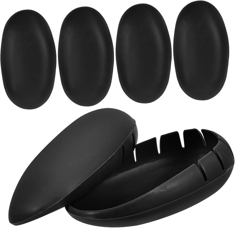 3 أزواج من أغطية الأذن السيليكونية لصبغ الشعر، حاميات الأذن الدافئة للنساء - Image 1