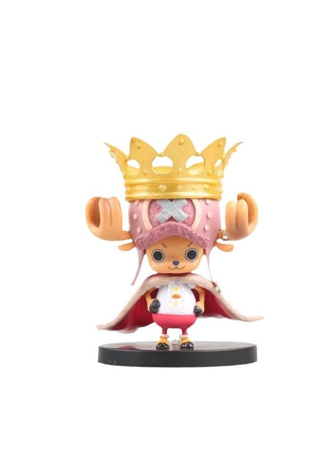 One Piece Figure King Summit War Tony Tony Chopper Straw Hat Pirates Crown Boxed Figure  - Image 1