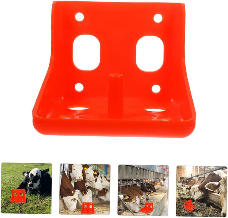 4Pcs Livestock Salt Block Holder Salt Brick Feeding Tray for Cattle Sheep Horses Convenient Licking Box Practical PE Material for Easy Cleaning - Image 4